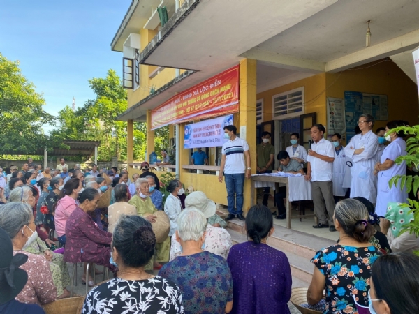 HỘI TIM MẠCH THỪA THIÊN-HUẾ TỔ CHỨC KHÁM CẤP THUỐC NHÂN NGÀY ĐẾN ƠN ĐÁP NGHĨA 27/7